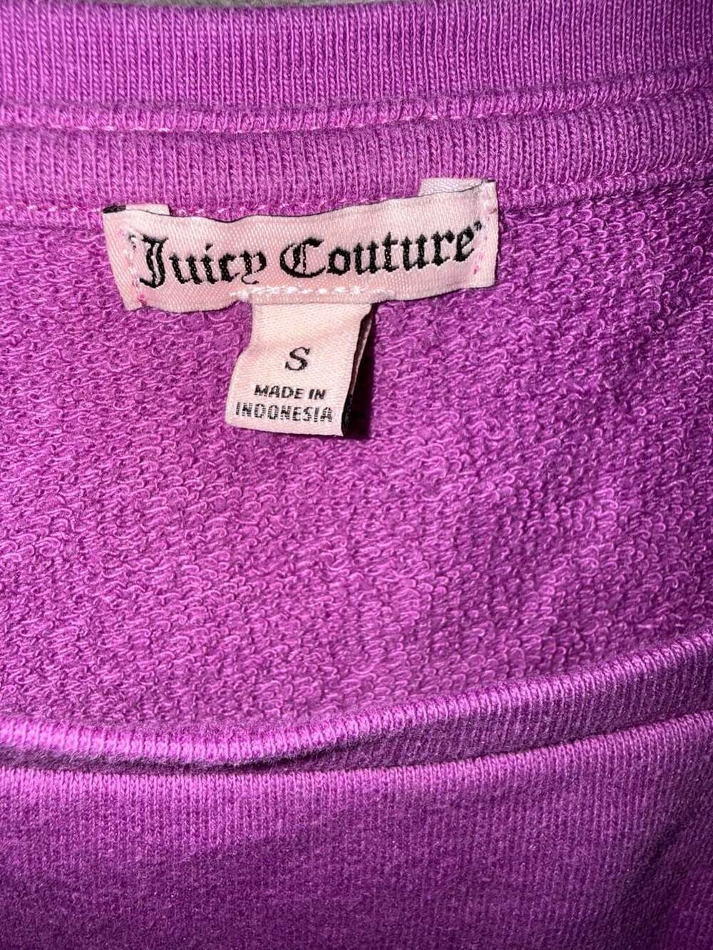 Juicy Couture What Ever Graphic Sweatshirt Size S - Picture 3 of 4